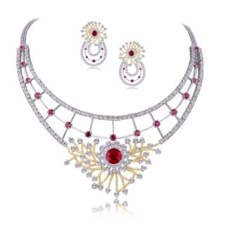 Dazzling Fusion Necklace Set