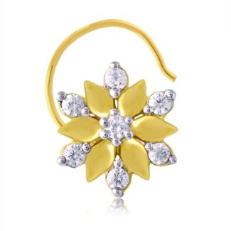 Sovereign Sceptre diamond nose pin